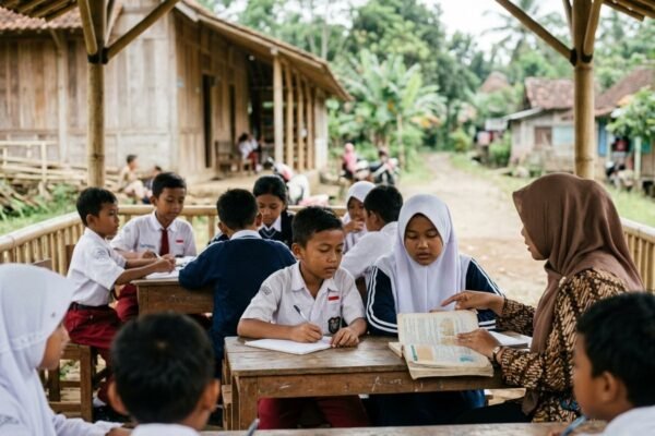 Pendidikan di Desa 0 Derajat: Membangun Generasi Cerdas di Era Digital
