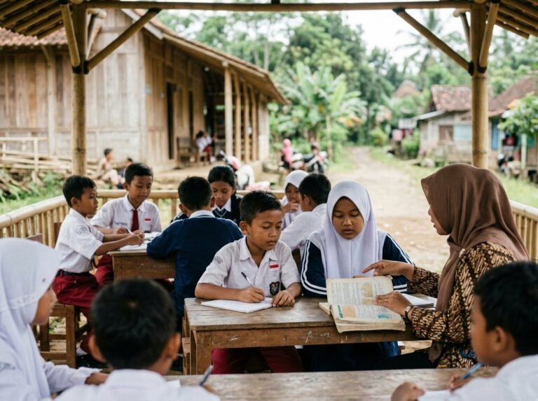 Pendidikan di Desa 0 Derajat: Membangun Generasi Cerdas di Era Digital