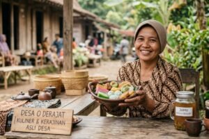 Kue Warna-Warni Nol Derajat: Usaha UMKM Desa Nol Derajat