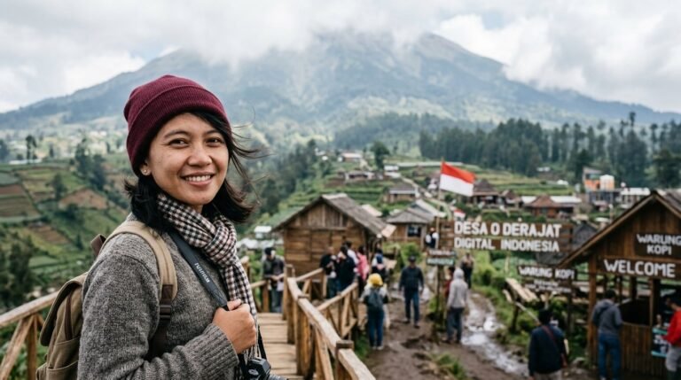 Menikmati Pesona Wisata Desa Nol Derajat di Gunung Nol Derajat